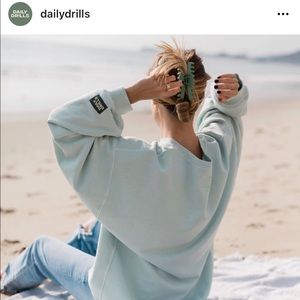 Daily drills oversized crew neck